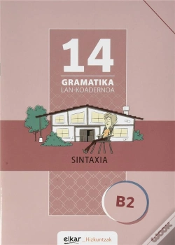 Capa do artigo Gramatika Lan-Koadernoa 14 (B2). Sintaxia