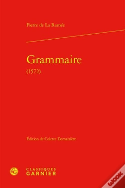 Capa do artigo Grammaire (1572)