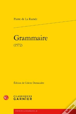 Capa do artigo Grammaire (1572)