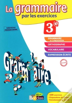 Capa do artigo Grammaire 3e Par Les Exercices Cahier Ne 2012
