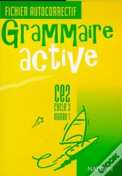 Capa do artigo Grammaire Active ; Ce2 ; Fichier Autocorrectif