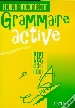 Capa do artigo Grammaire Active ; Ce2 ; Fichier Autocorrectif