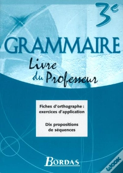 Capa do artigo Grammaire Bordas 3eme Guide Du Professeur 2003