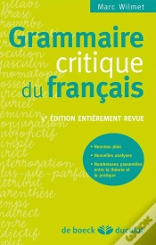Capa do artigo Grammaire Critique Du Français