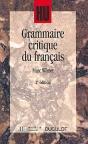 Grammaire Critique Du Français - Preview