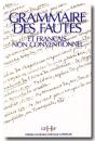Grammaire Des Fautes Et Français Non Conventionnel - Preview