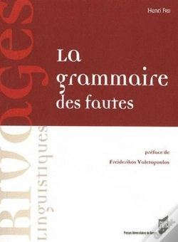 Capa do artigo Grammaire Des Fautes