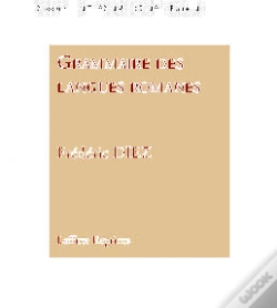 Capa do artigo Grammaire Des Langues Romanes