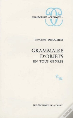 Capa do artigo Grammaire D'Objets En Tous Genres