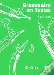 Capa do artigo Grammaire En Textes ; Ce1, Ce2, Cm1