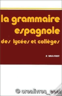 Capa do artigo Grammaire Espagnole Lycees Et Colleges