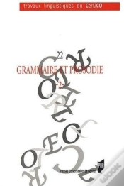 Capa do artigo Grammaire Et Prosodie T.2