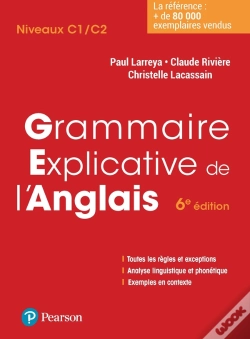 Capa do artigo Grammaire Explicative De L'Anglais (6e Édition)