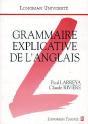 Grammaire Explicative De L'Anglais - Preview