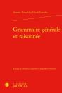 Grammaire Générale Et Raisonnée - Preview