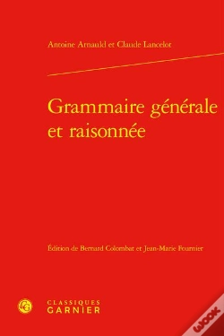 Capa do artigo Grammaire Générale Et Raisonnée
