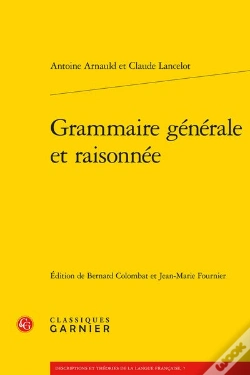 Capa do artigo Grammaire Générale Et Raisonnée