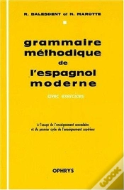 Capa do artigo Grammaire Methodique Espagnole Moderne