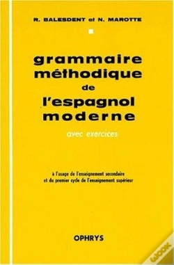 Capa do artigo Grammaire Methodique Espagnole Moderne