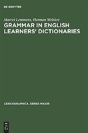 Grammar In English Learners' Dictionaries - Preview