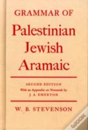 Capa do artigo Grammar Of Palestinian Jewish Aramaic