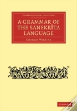 Capa do artigo Grammar Of The Sanskrit Language