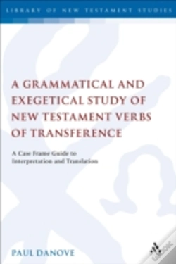 Capa do artigo Grammatical And Exegetical Study Of New Testament Verbs Of Transference