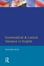 Grammatical And Lexical Variance In English - Preview
