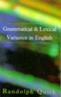 Grammatical And Lexical Variance In English - Preview