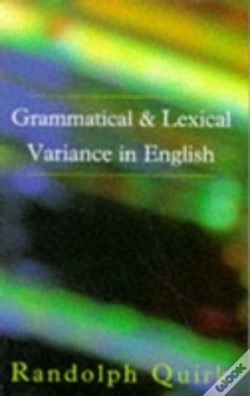 Capa do artigo Grammatical And Lexical Variance In English
