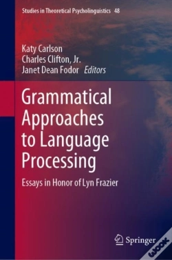 Capa do artigo Grammatical Approaches To Language Processing