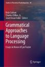 Grammatical Approaches To Language Processing - Preview