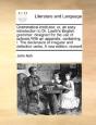 Grammatical Institutes; Or, An Easy Introduction To Dr. Lowth'S English Grammar: Designed For The Use Of Schools,With An Appendix, Containing, I. The - Preview