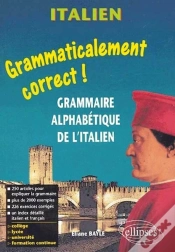 Capa do artigo Grammaticalement Correct ; Grammaire Alphabetique De L