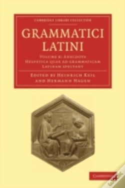 Capa do artigo Grammatici Latini