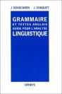 Gram.Textes Ang.Linguitiq - Preview