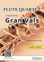 Gran Vals - Flute Quartet Score & Parts - Preview