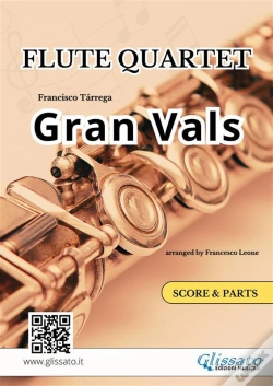 Capa do artigo Gran Vals - Flute Quartet Score & Parts