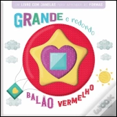 Grande e Redondo Balão Vermelho