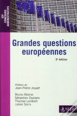 Capa do artigo Grandes Questions Européennes ; Concours Administatifs, Iep (2e Édition)
