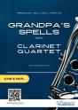 Grandpa'S Spells - Clarinet Quartet Score & Parts - Preview
