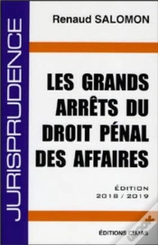Capa do artigo Grands Arrêts Droit Pénal Des Affaires