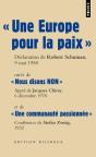 Grands Discours : « Une Europe Pour La Paix » - Preview