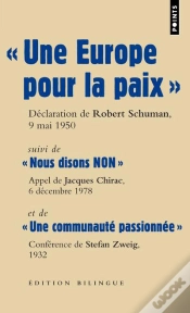 Capa do artigo Grands Discours : « Une Europe Pour La Paix »