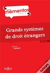 Grands Systèmes De Droit Étrangers (7e Édition)