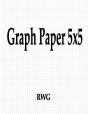 Graph Paper 5x5 - Preview