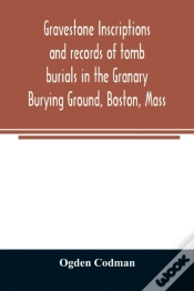 Capa do artigo Gravestone Inscriptions And Records Of T