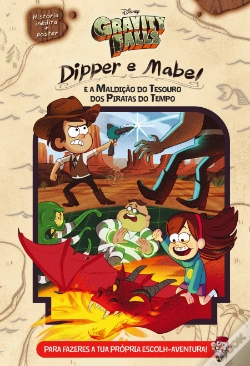 Capa do artigo Gravity Falls - Dipper e Mable e a Maldição do Tesouro dos Piratas do Tempo