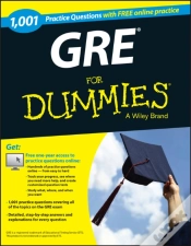 Capa do artigo Gre 1,001 Practice Questions For Dummies