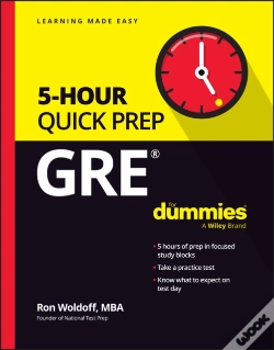 Capa do artigo Gre 5-Hour Quick Prep For Dummies